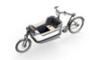 Bakfiets 2 wieler Pendle wit-wit