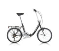 MBM Blois shimano 6 sp zwart