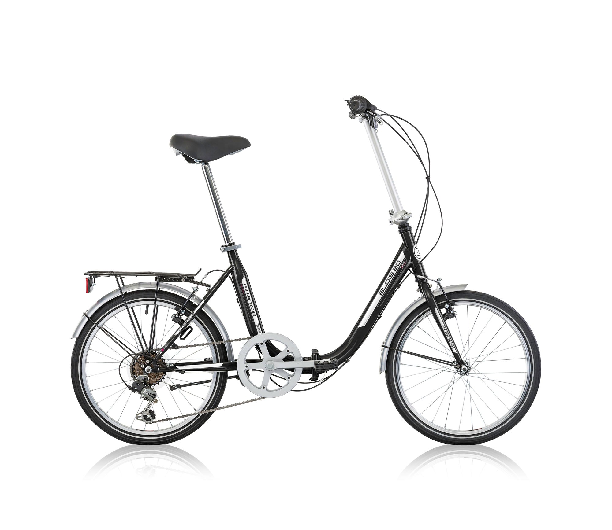 MBM Blois shimano 6 sp zwart