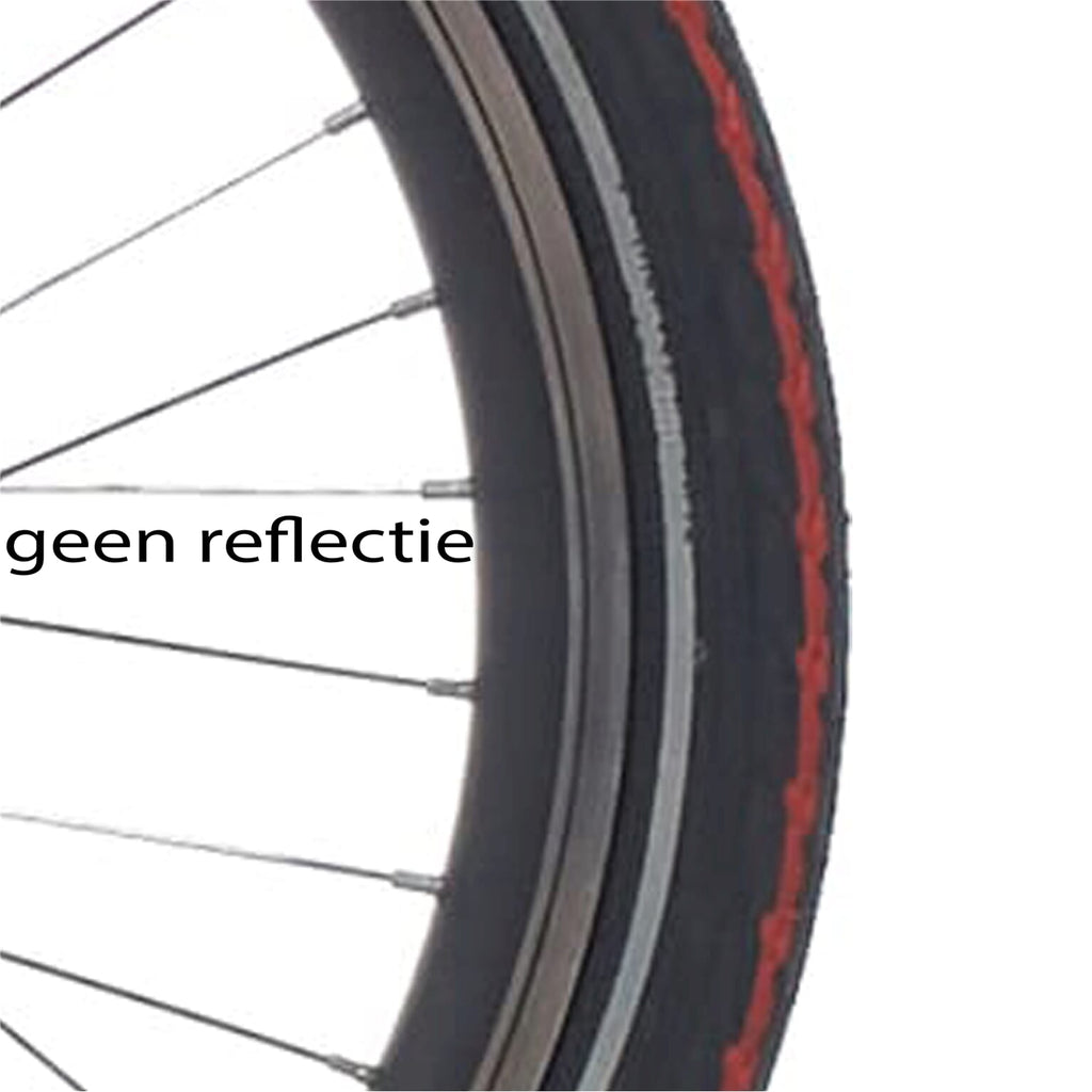 Deli tire buitenband sa-206 16 x 1.75 zw oranje streep