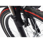 Deli tire buitenband sa-206 18 x 1.75 zw oranje streep
