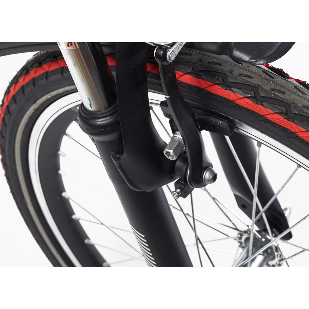 Deli tire buitenband sa-206 20 x 1.75 zw oranje streep refl