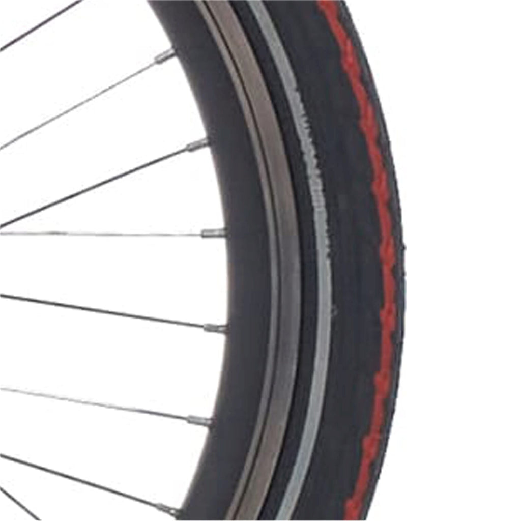 Deli tire buitenband sa-206 20 x 1.75 zw oranje streep refl