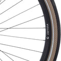 Cortina buitenband Canberra 28 x 1.75 zwart khaki refl