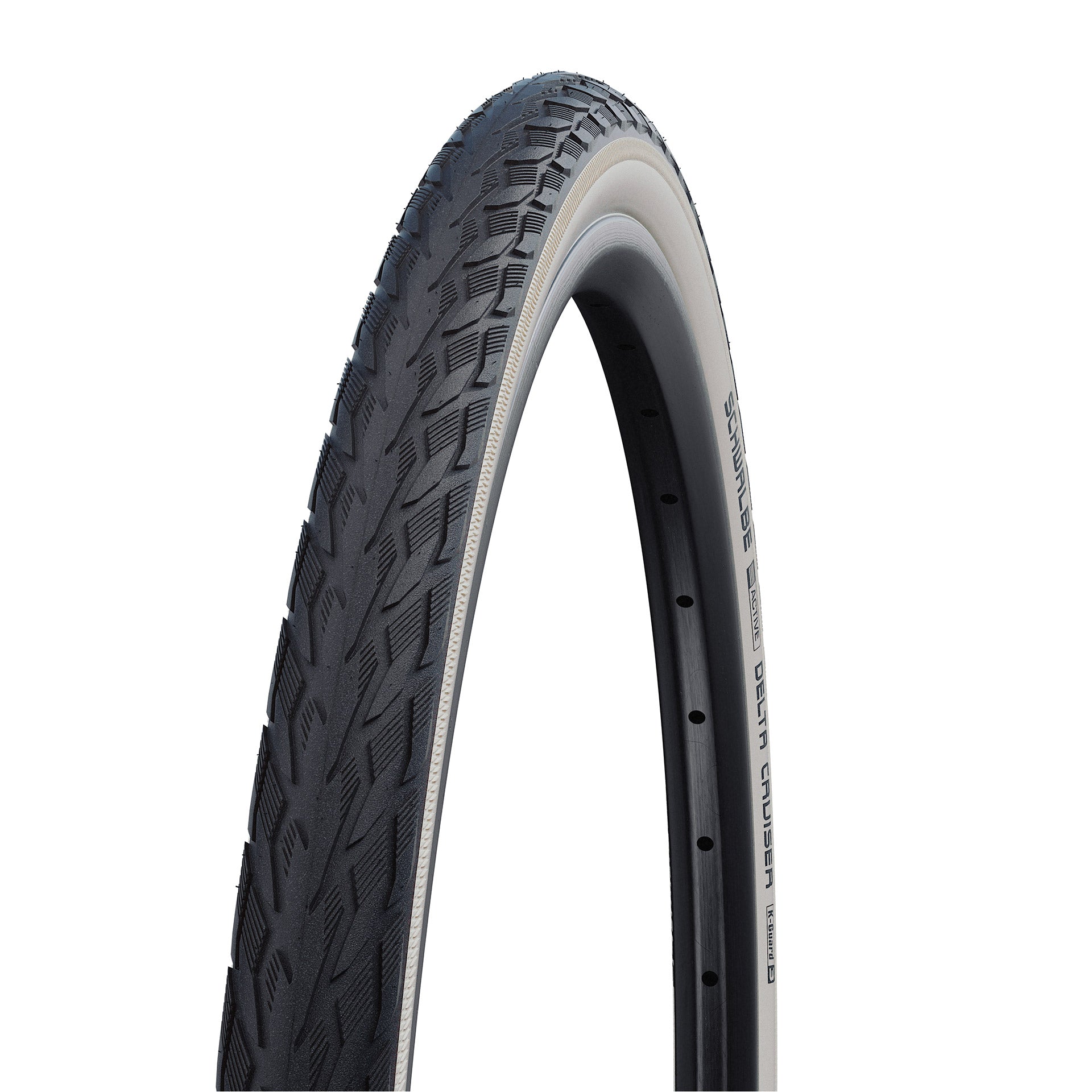 Schwalbe Buitenband 26-1 3/8 (37-590) Cruiser Active whitewall