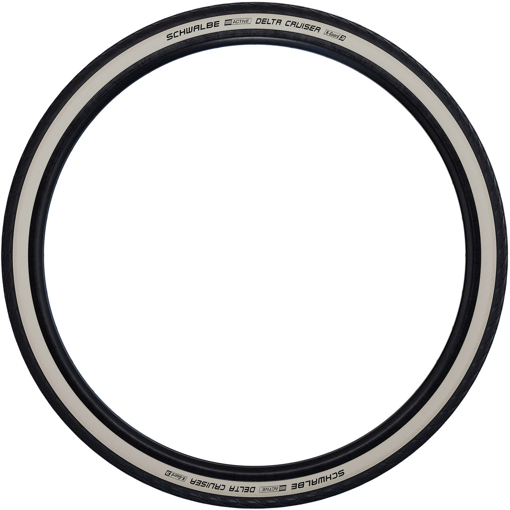 Schwalbe Buitenband 28-1.10 (28-622) Cruiser K-Guard zw-wit