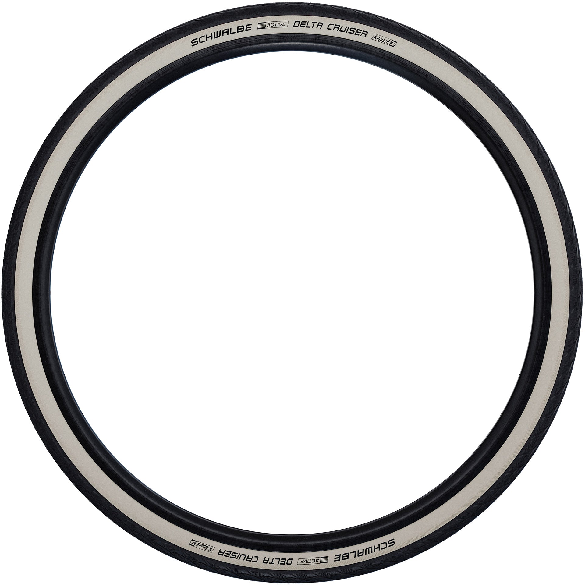 Schwalbe Buitenband 28-1.10 (28-622) Cruiser K-Guard zw-wit