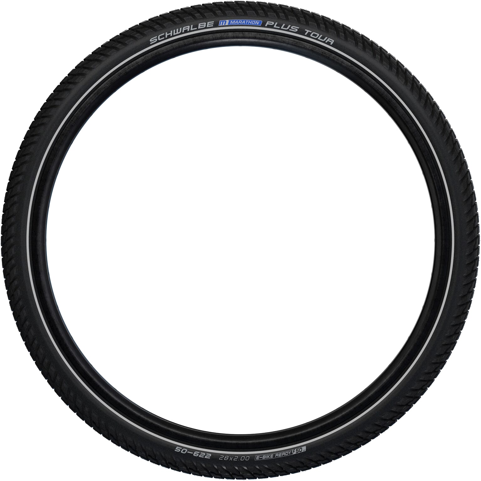 Buitenband Schwalbe 26-2.00 (50-559) Marathon Plus Tour Perf. zw+R