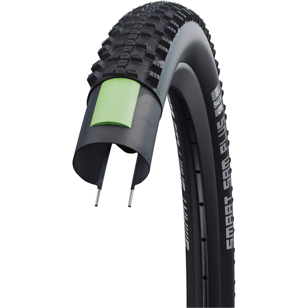 Schwalbe draadband smart sam plus performance 57-584 +r zwart