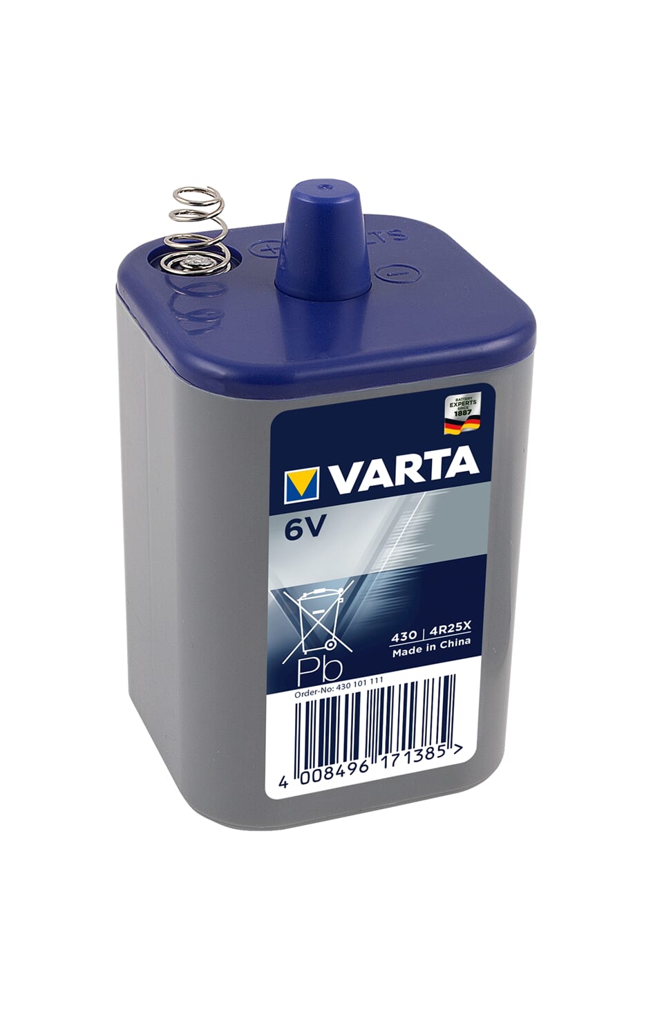 Varta accu spezial 430 special battery 6v. f.lighting 4r25