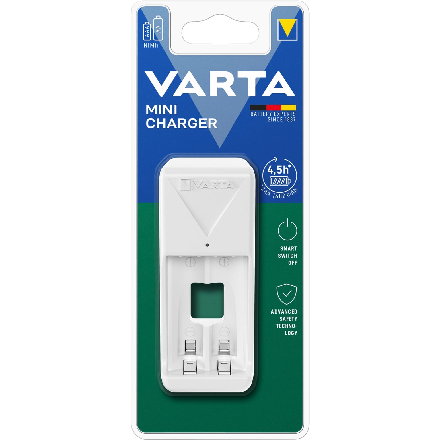 varta mini charger stekkerlader