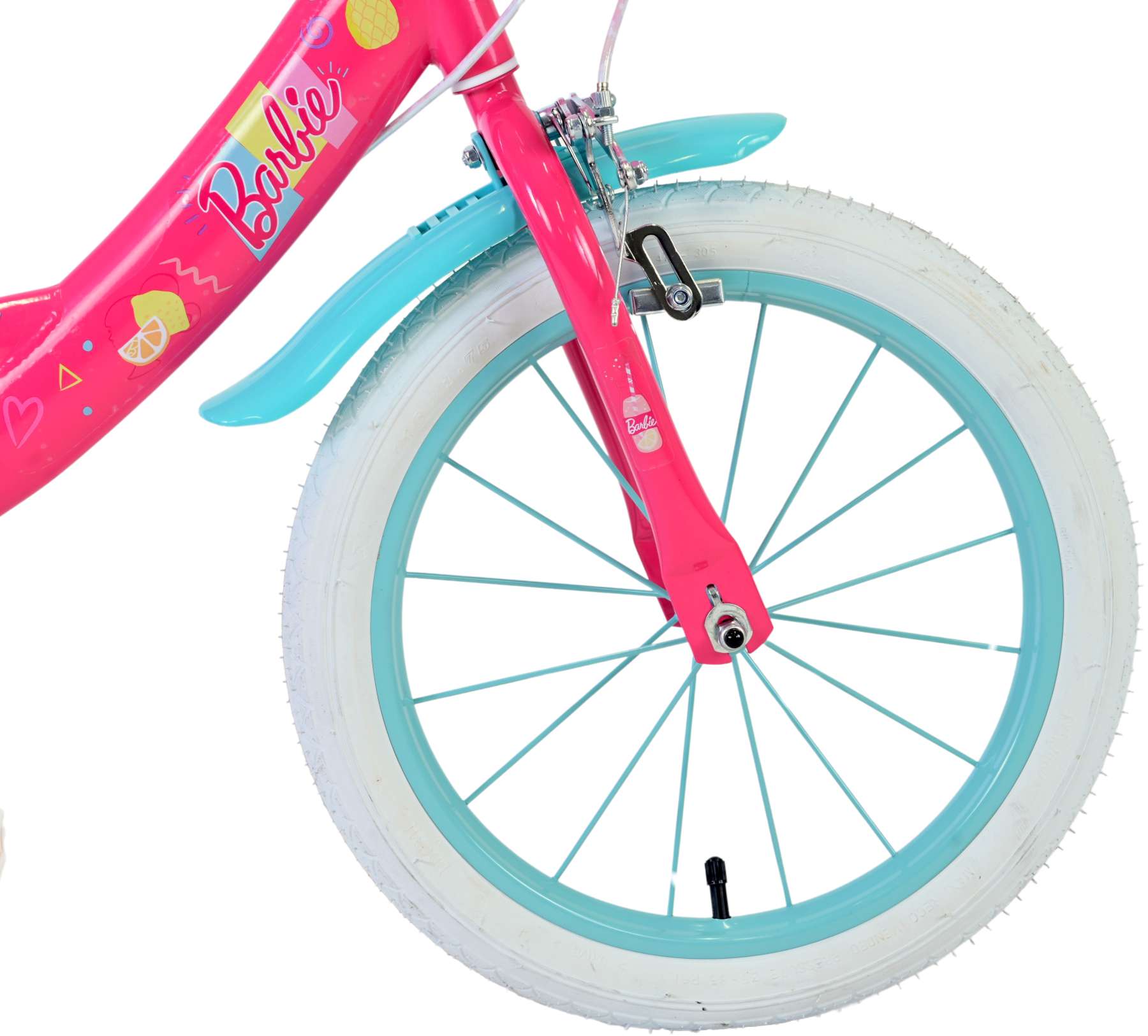Volare Kinderfiets Meisjes 16 inch Roze Twee handremmen