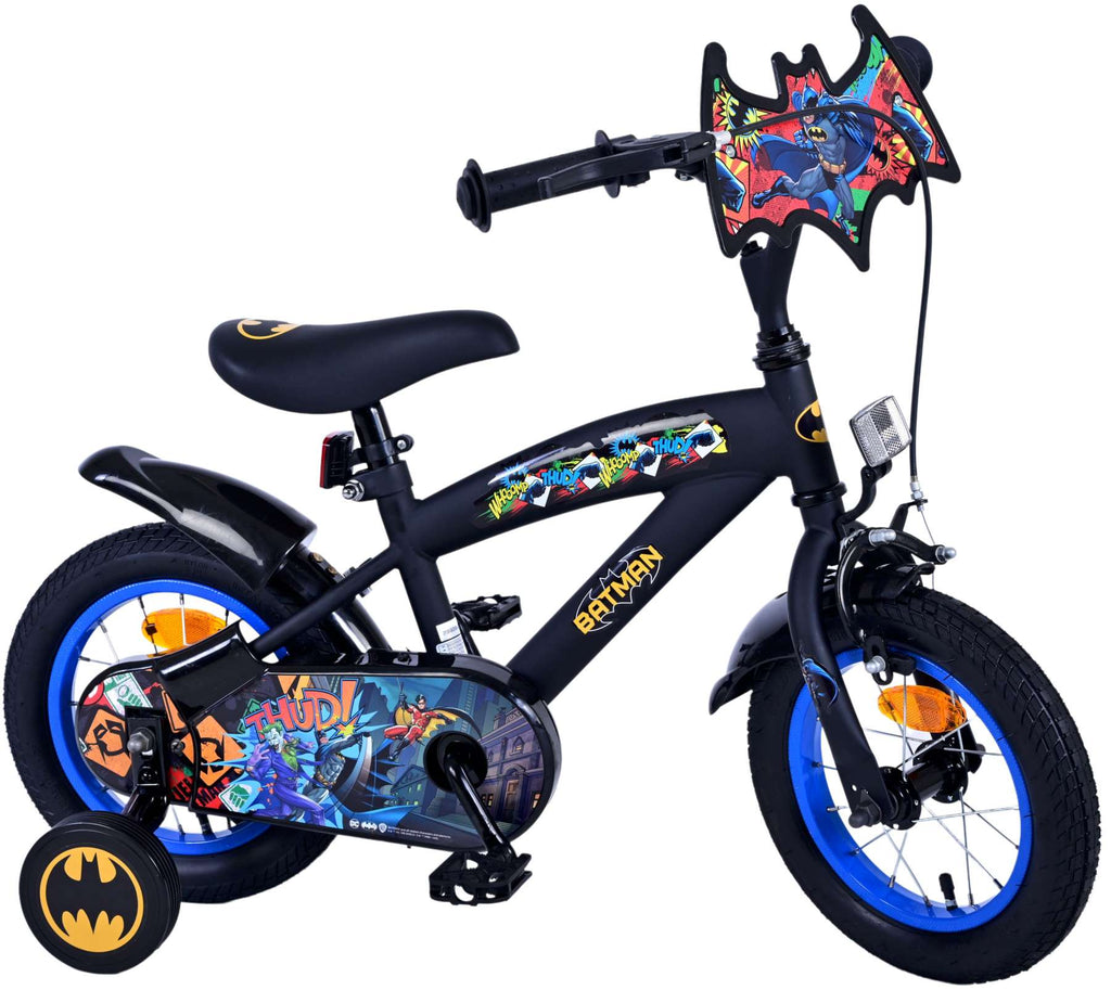 Batman kinderfiets - jongens - 12 inch - zwart