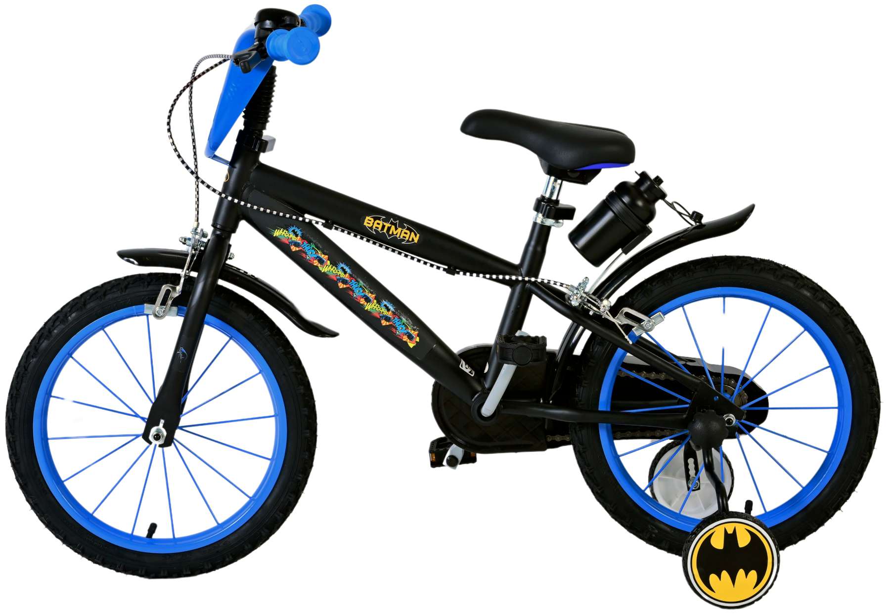 Batman Kinderfiets Jongens 16 inch Zwart