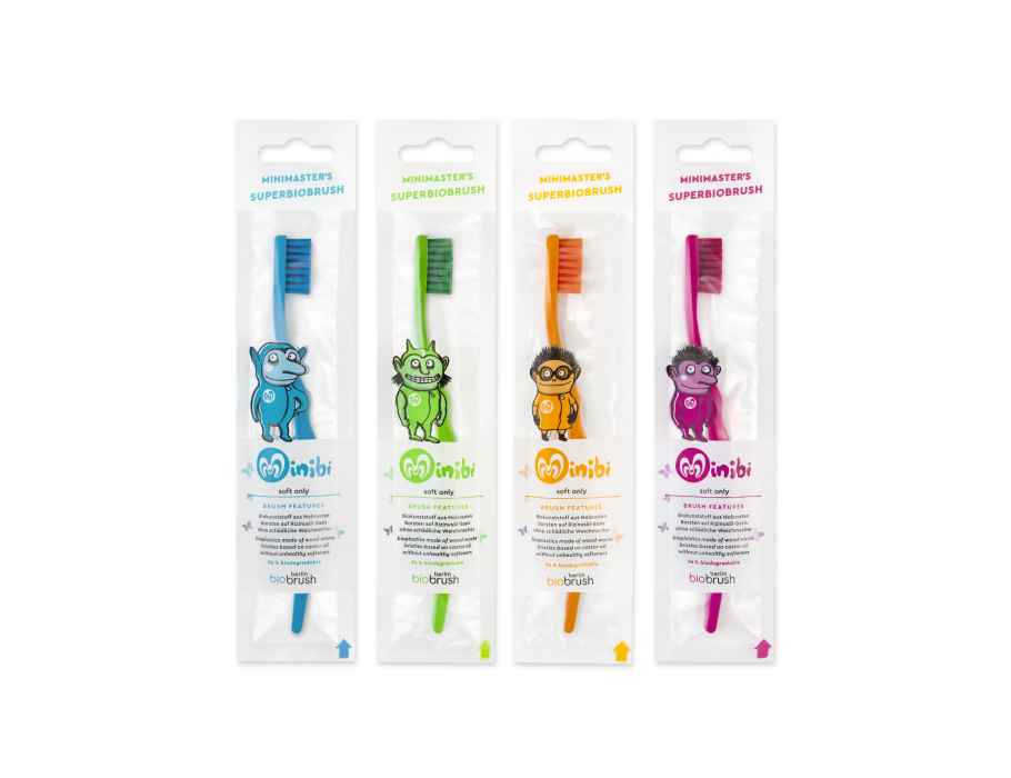 Biobrush Biobrush tandenborstel kind Multideal