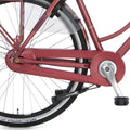 Cortina kettingkast Twist red metallic