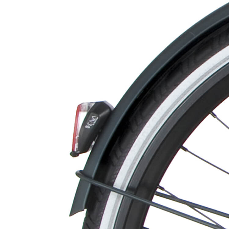 Cortina Spatbord achter 28 Speed dark green matt