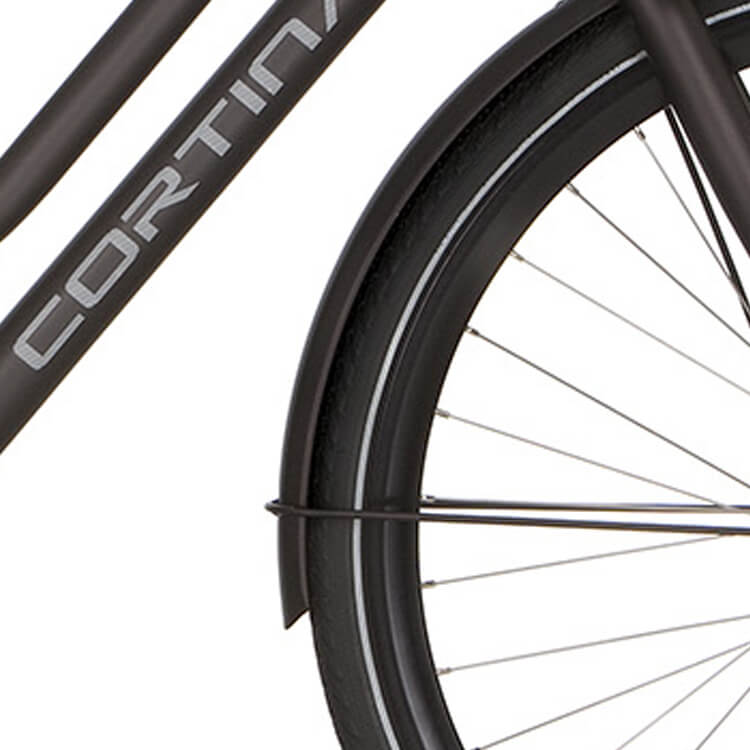 Cortina Spatbord voor 28 Speed demitasse matt