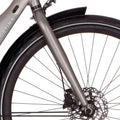 Cortina voorvork E-Mozzo shadow silver matt