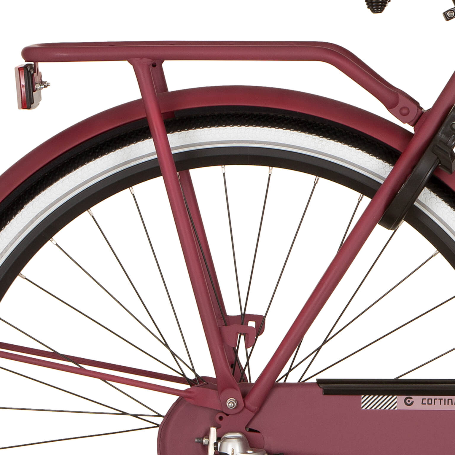 Cortina achterdrager u4 57 raspberry matt