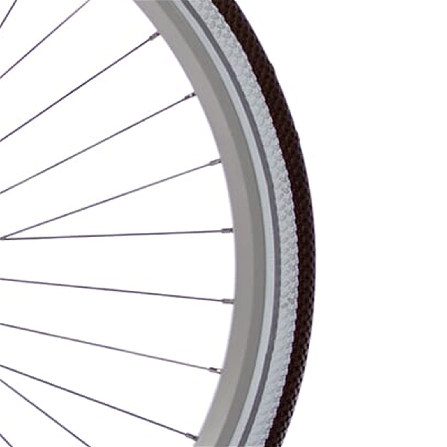 Cortina Velg J19SZ metallic silver + sticker