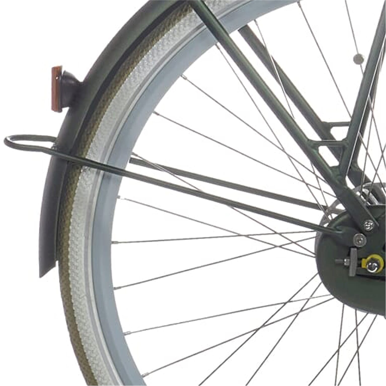 Cortina spatbordstang voor 28 e-u4 hunter green matt