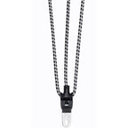 Cortina snelbinder jakarta 76 cm wit zwart
