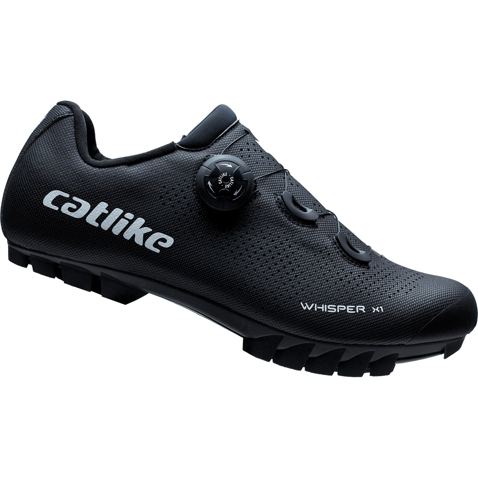 buzaglo mtb schoenen whisper x1 mtb nylon maat 41 zwart