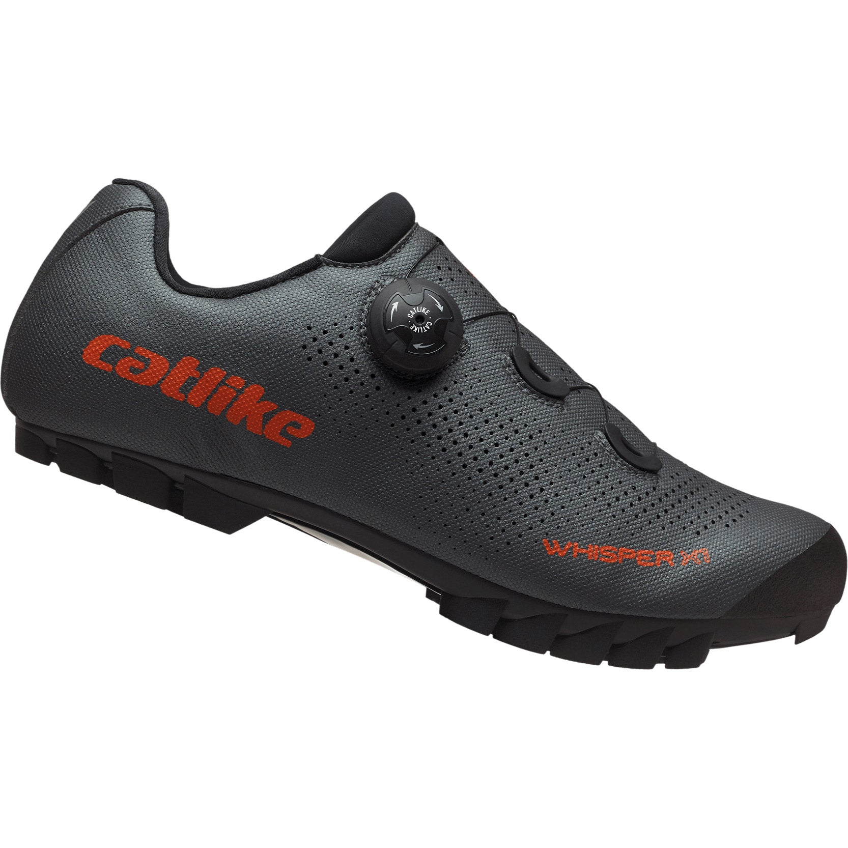 Buzaglo catlike mtb schoenen whisper x1 mtb nylon maat 45 grijs