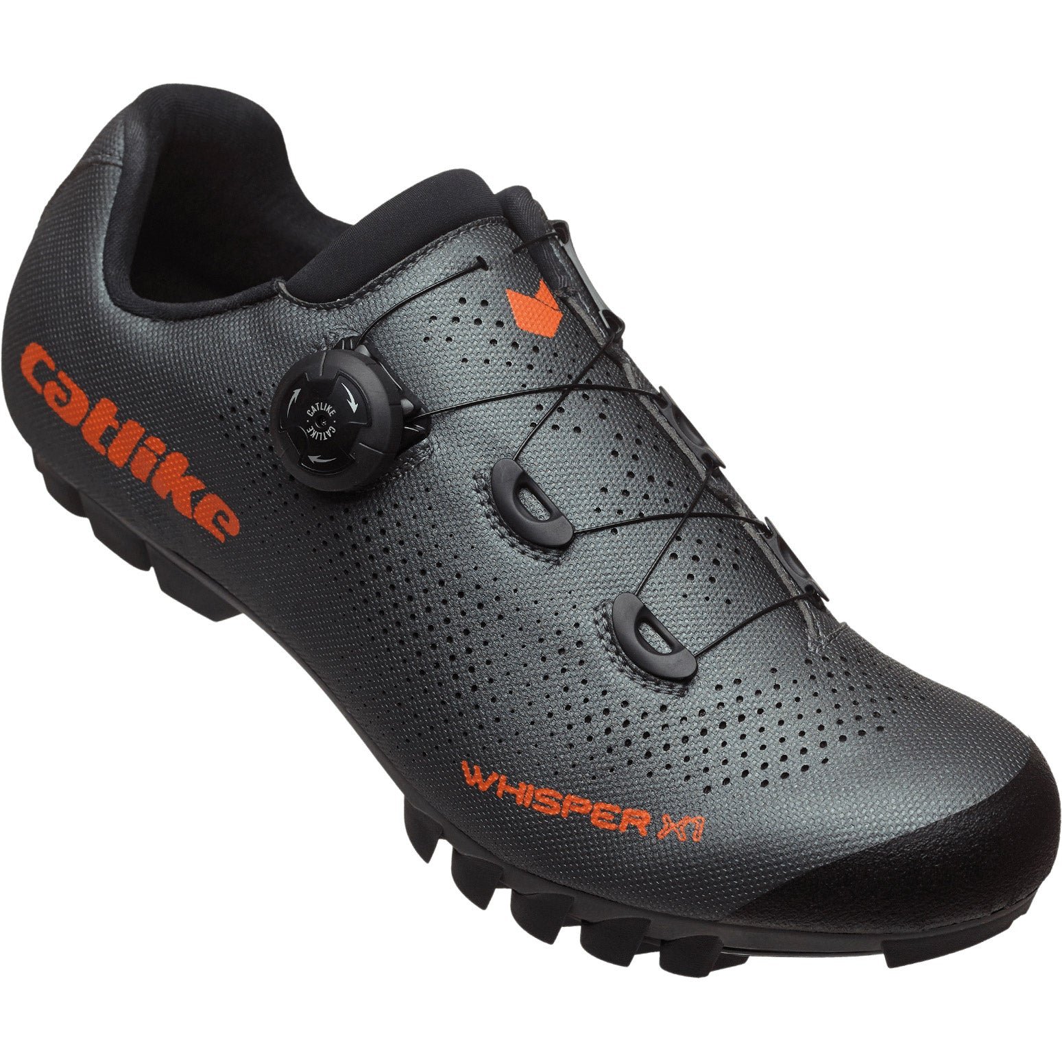Buzaglo catlike mtb schoenen whisper x1 mtb nylon maat 45 grijs