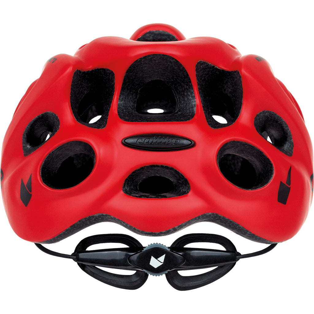 Buzaglo catlike urban helm kompact'o maat m 55-58cm rood mat