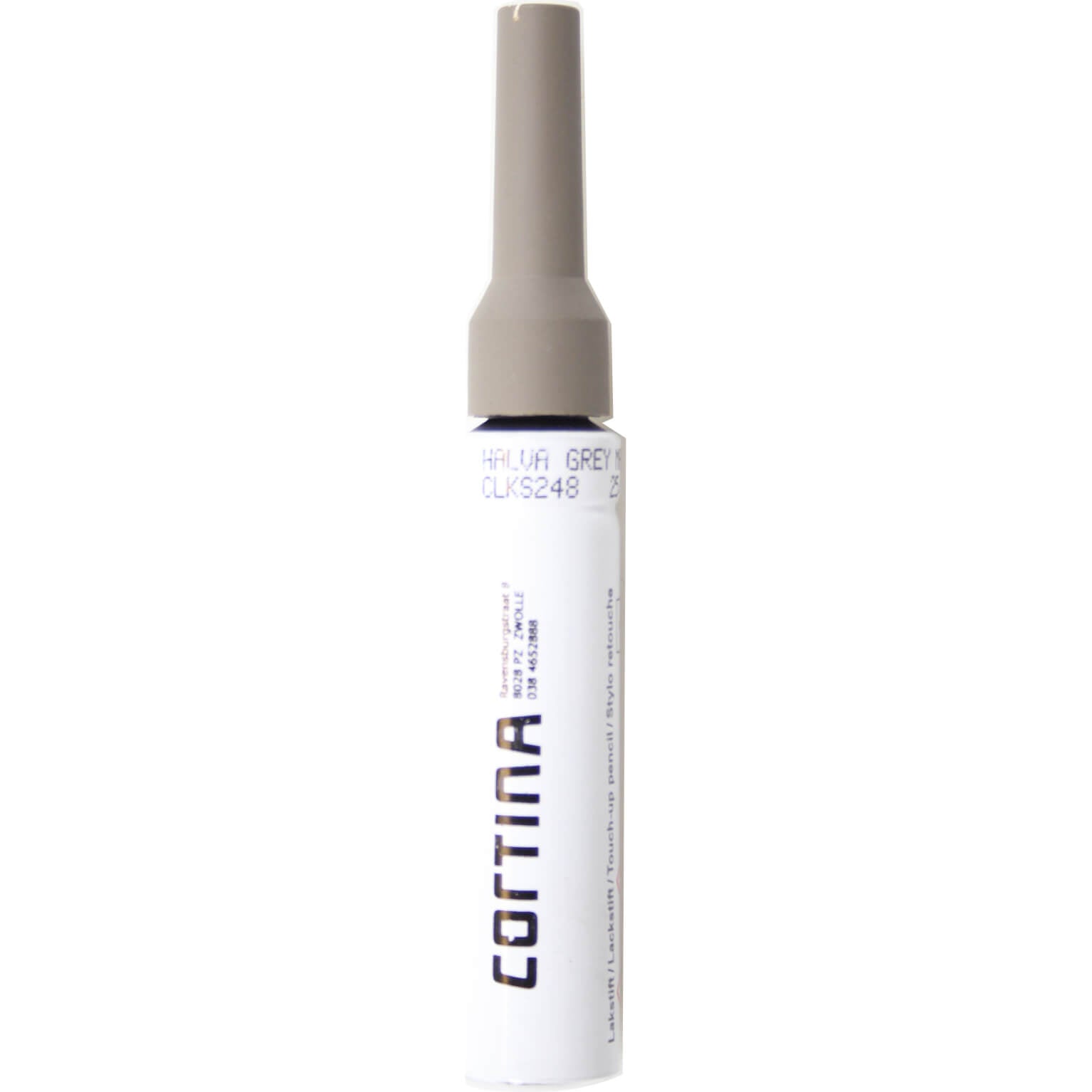 Cortina lakstift halva grey matte 09000-10464