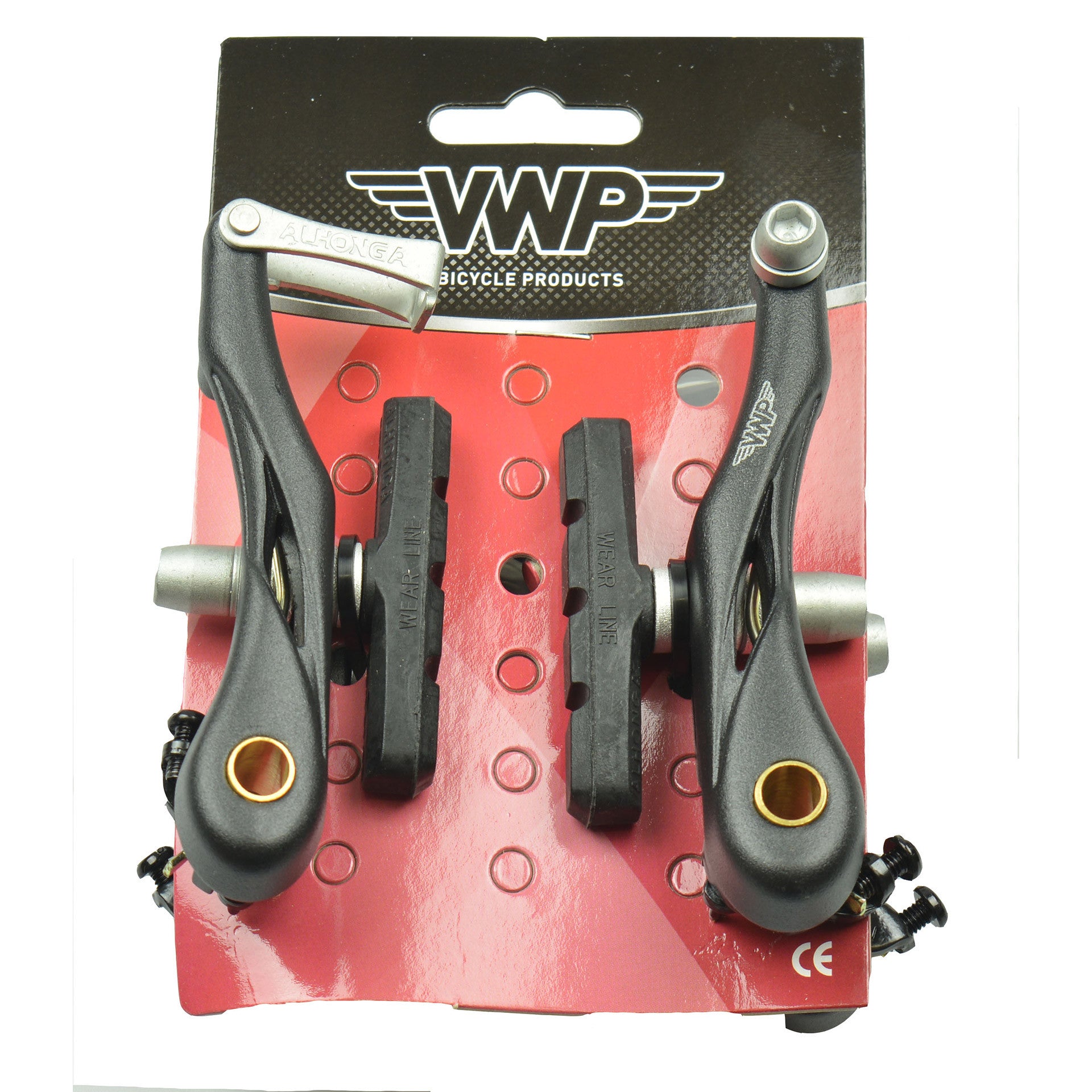 VWP V-brake set zwart 85mm