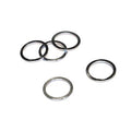 Vwp balhoofdtussenring spacer alu 3mm 1.1 8 zilver p 5