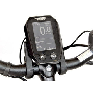 Shimano STEPS Display E6010 model 2 inclusief houder