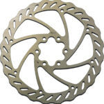 Remschijf 160mm 6-gaats gehard staal inclusief bouten
