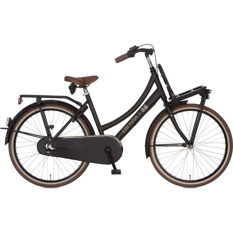U4 D 38 cm 3 sp remnaaf mat zwart