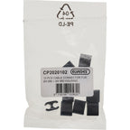 Elvedes kabelclips duo 4,1+4,1mm zwart (10st)