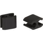 Elvedes kabelclips duo 5,0+5,0mm zwart (10st)