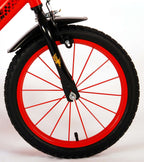 disney cars kinderfiets - jongens - 16 inch - rood - twee handremmen