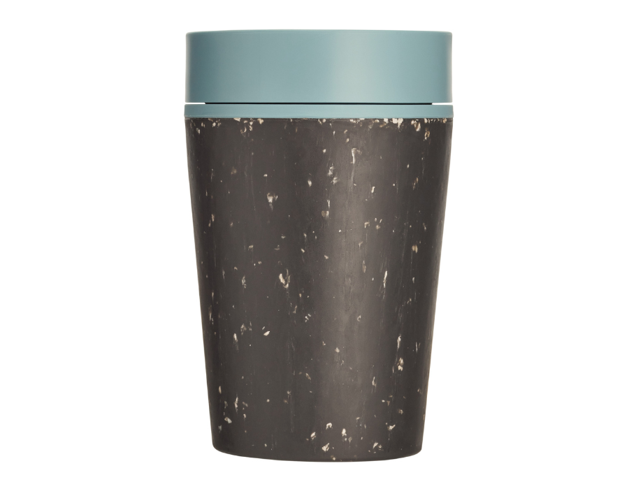 Circular&Co. Koffiebeker Circular Cup 227 ml Zwart/Blauw