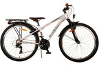 Volare Cross Kinderfiets Jongens 26 inch Zilver 18 versnellingen Twee handremmen