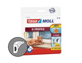 tesa tochtband - d profiel - 6m x 3-7mm - wit