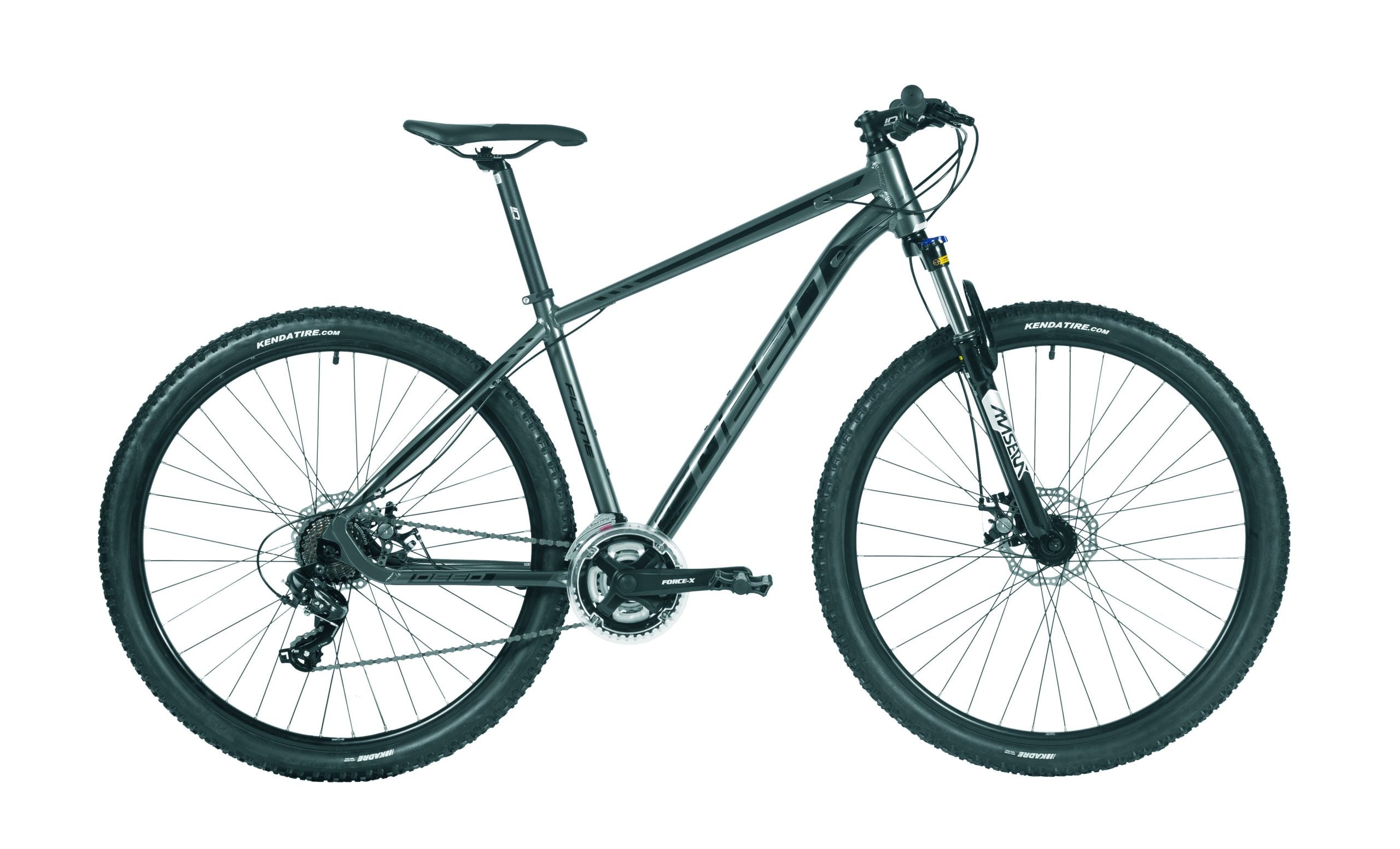 Selle DEED Flame 295 H 50 zwart antra