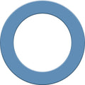 Designa DESIGNA Dartboard Surround Heavy Duty Sky Blue