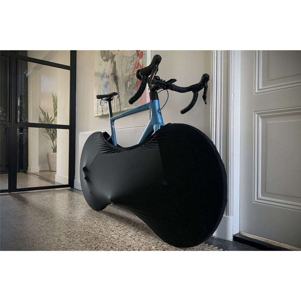 Ds covers wheel fietssok stretch-fit zwart