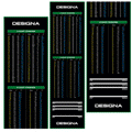 Designa Designa Checkout Carpet Mat Green 80x290