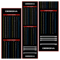 Designa Designa Checkout Carpet Mat Red 60x290