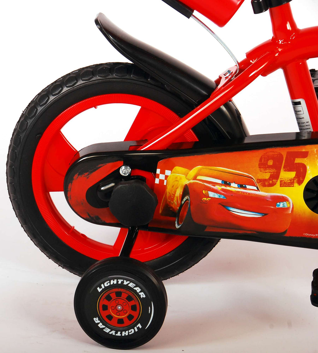 Disney Disney Kinderfiets Jongens 12 inch Rood Doortrapper