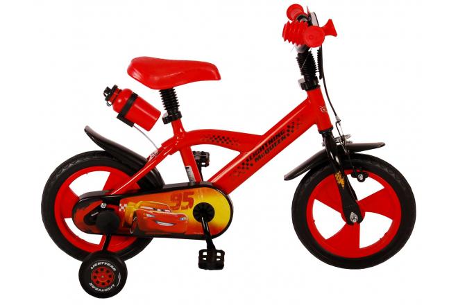 Disney Disney Kinderfiets Jongens 12 inch Rood Doortrapper